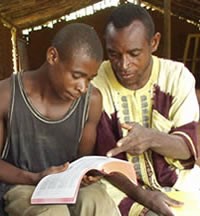 Bayaka in Congo photo