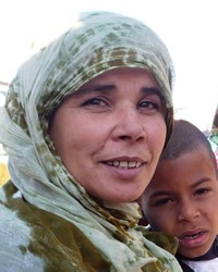 Sahrawi in Morocco photo