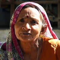 Nadia in India photo