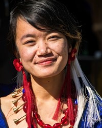 Rengma Naga in India photo