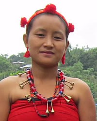 Sangtam Naga in India photo